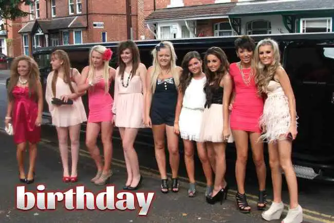 Limo Promo Birthday Party Limo hire Stonesby, Leicestershire